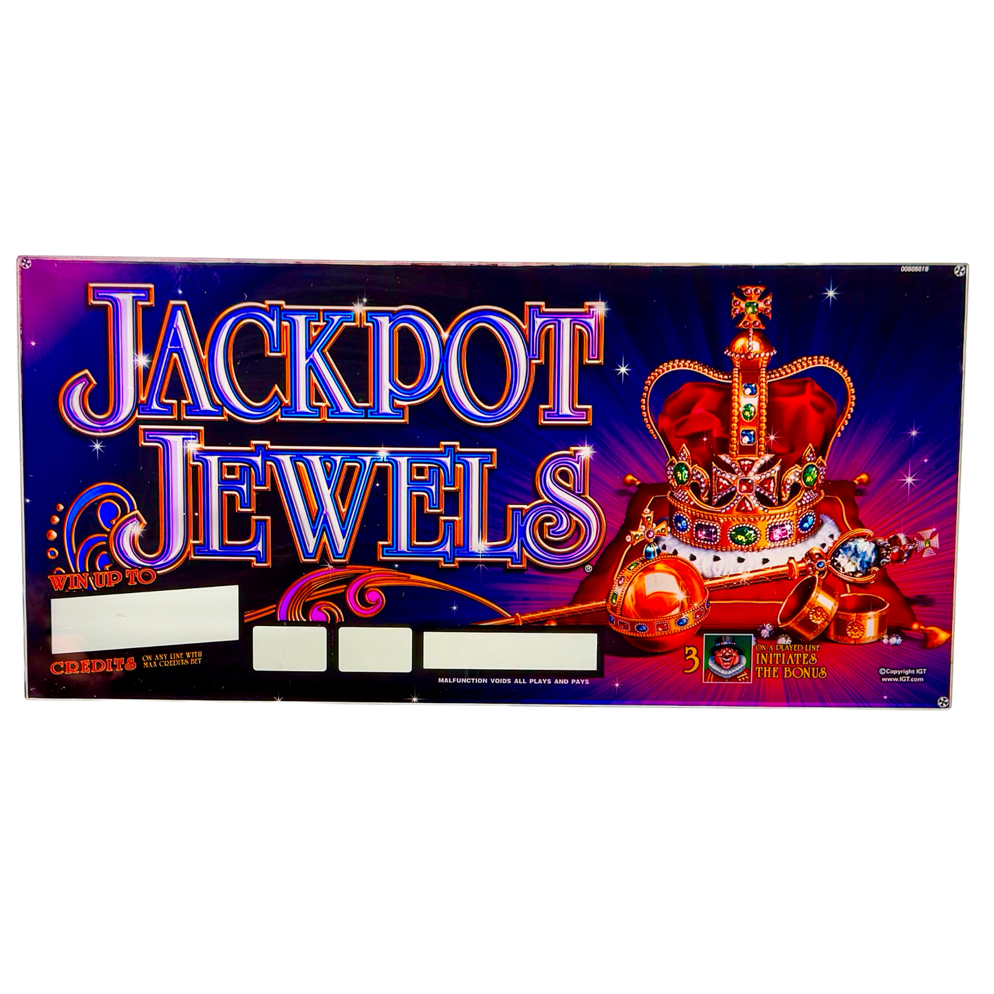 Jackpot Jewels Slot Glass