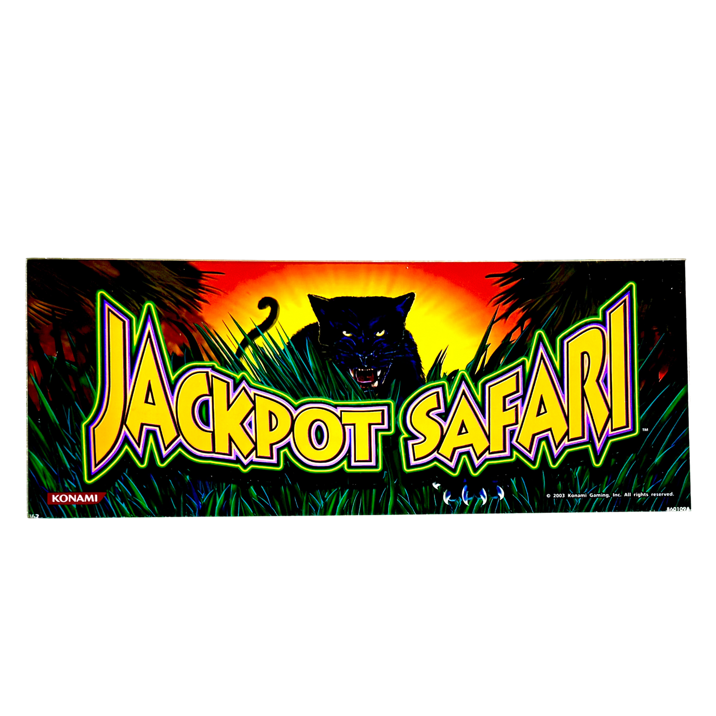 Jackpot Safari Slot Glass