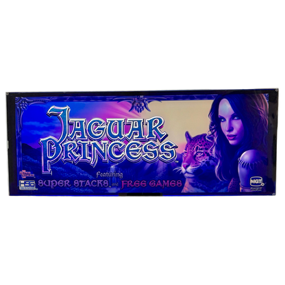 Jaguar Princess Slot Glass