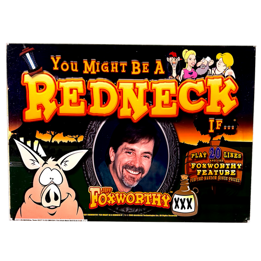 Jeff Foxworthy's Redneck Slot Retro Acrylic