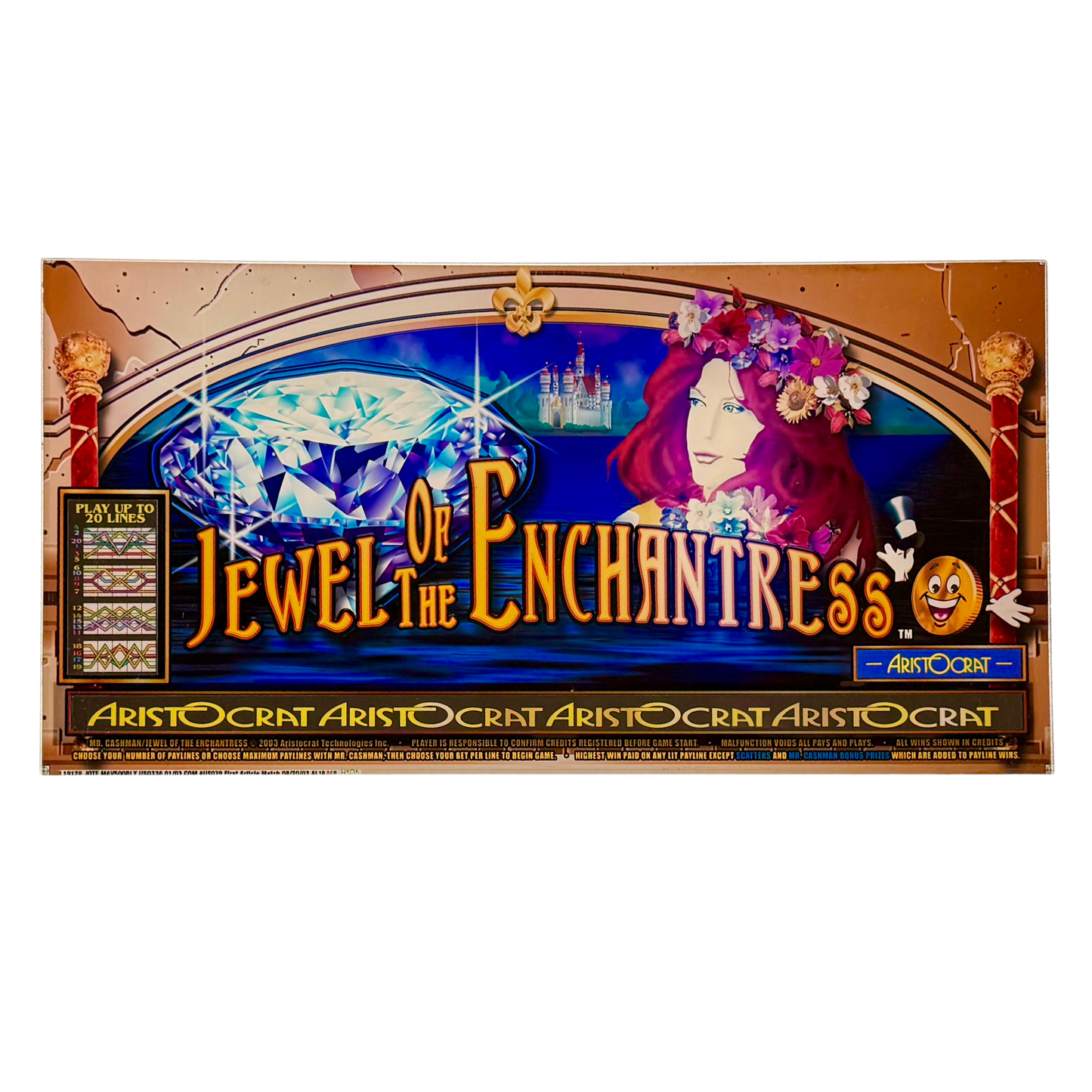 Jewel Of The Enchantress Slot Retro Acrylic