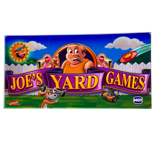 Joe's Yard Games Slot Glass