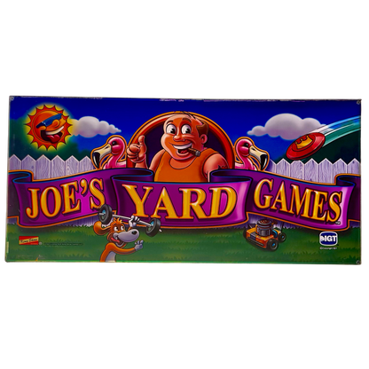 Joe's Yard Games Slot Glass