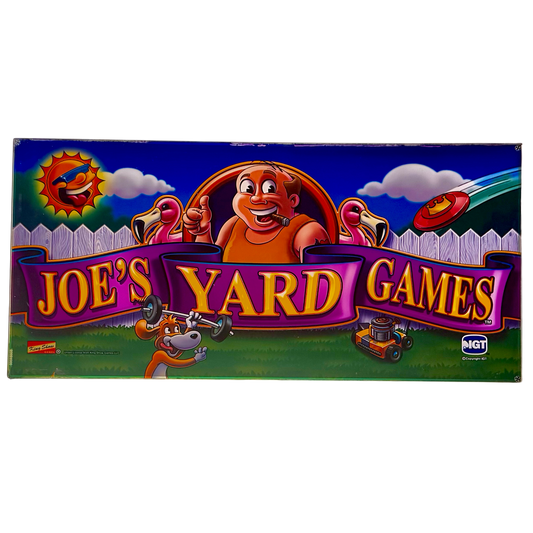 Joe's Yard Games Slot Glass