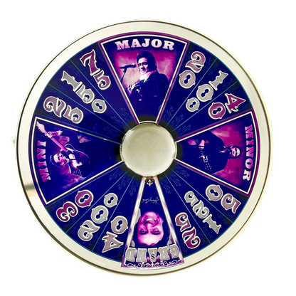 Johnny Cash 3D Slot Topper