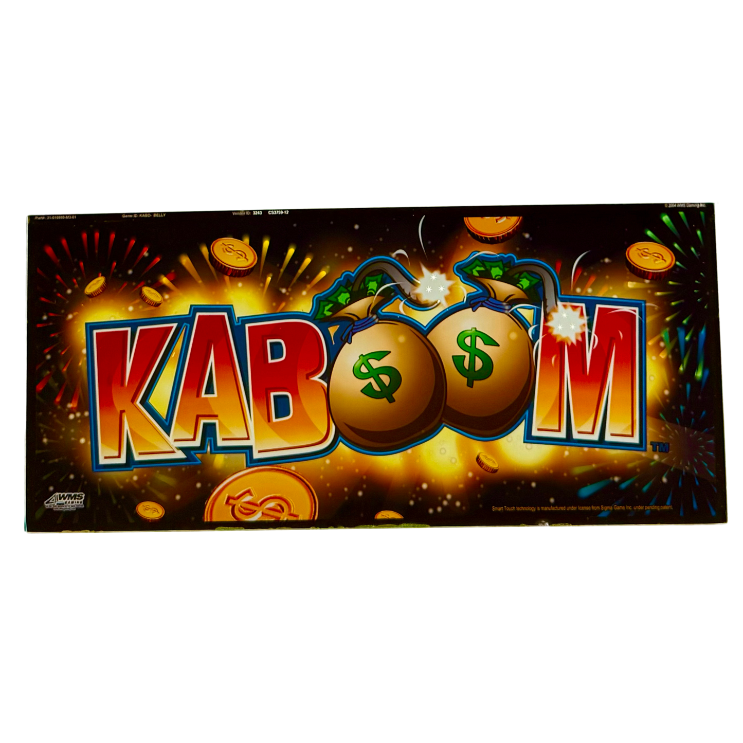 Kaboom Slot Glass