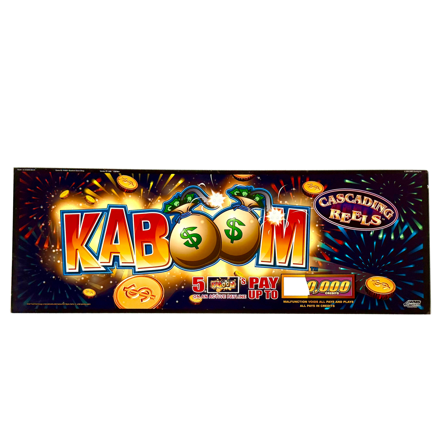 Kaboom Slot Glass