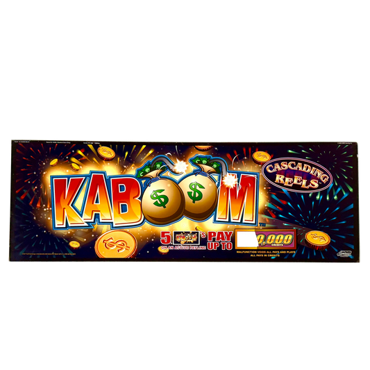 Kaboom Slot Glass