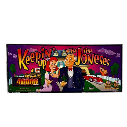 Keepin' Up With The Joneses Slot Glass