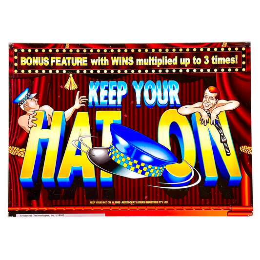 Keep Your Hat On Slot Retro Acrylic