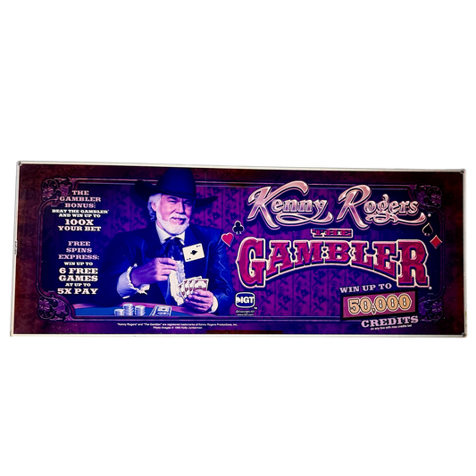 Kenny Rogers Slot Glass