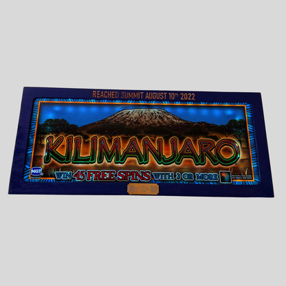 Kilimanjaro Slot Glass