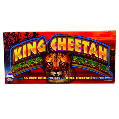 King Cheetah Slot Glass