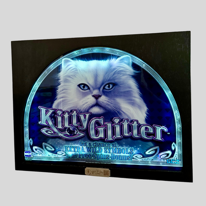 Kitty Glitter Jumbo Slot Glass
