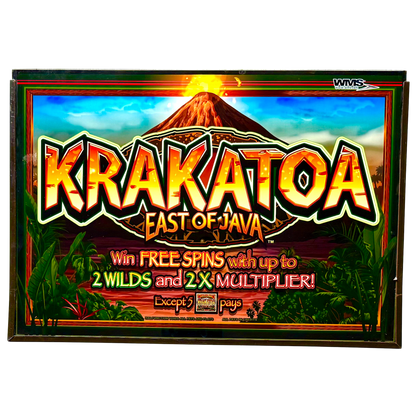Krakatoa Jumbo Slot Glass
