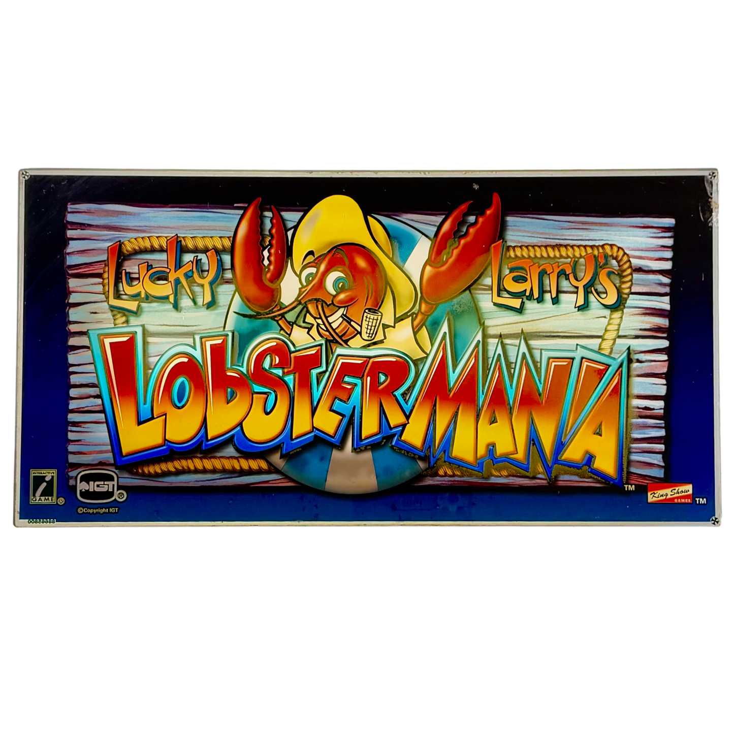 Lucky Larry's Lobstermania Slot Glass