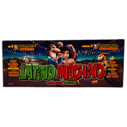 Latino Machino Slot Glass