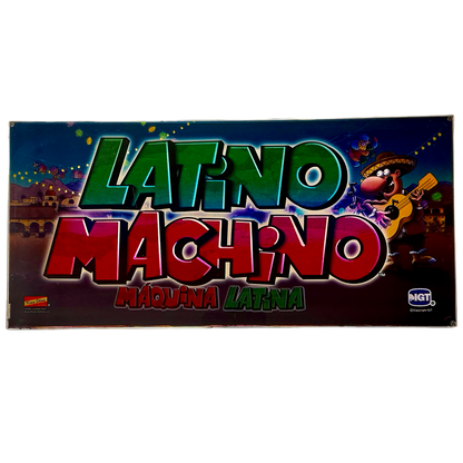 Latino Machino Slot Glass