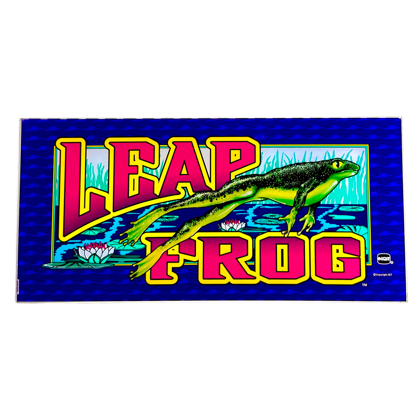 Leap Frog Slot Glass