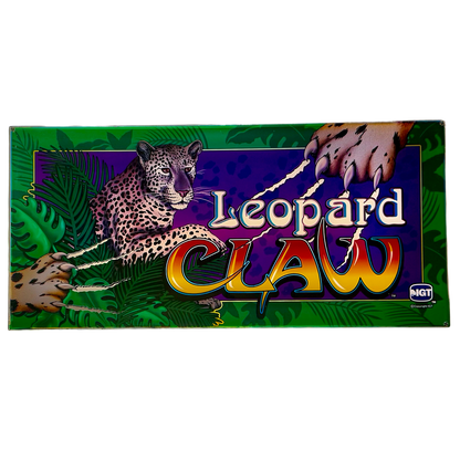 Leopard Claw Slot Glass