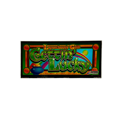 Gettin' Lucky Slot Glass