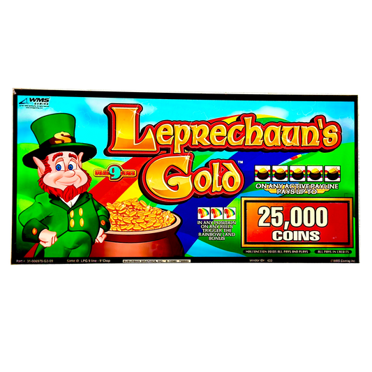 Leprechaun's Gold Slot Glass