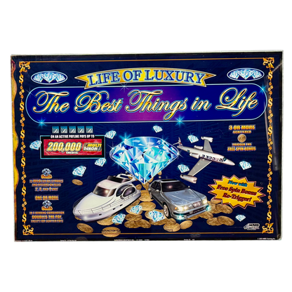 The Best Things In Life Jumbo Slot Glass