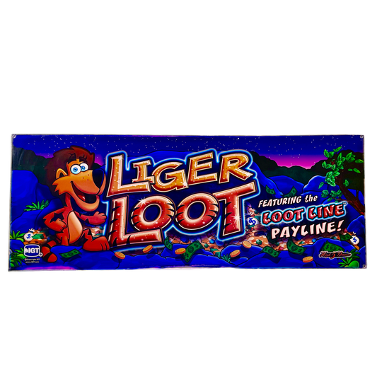 Liger Loot Slot Glass