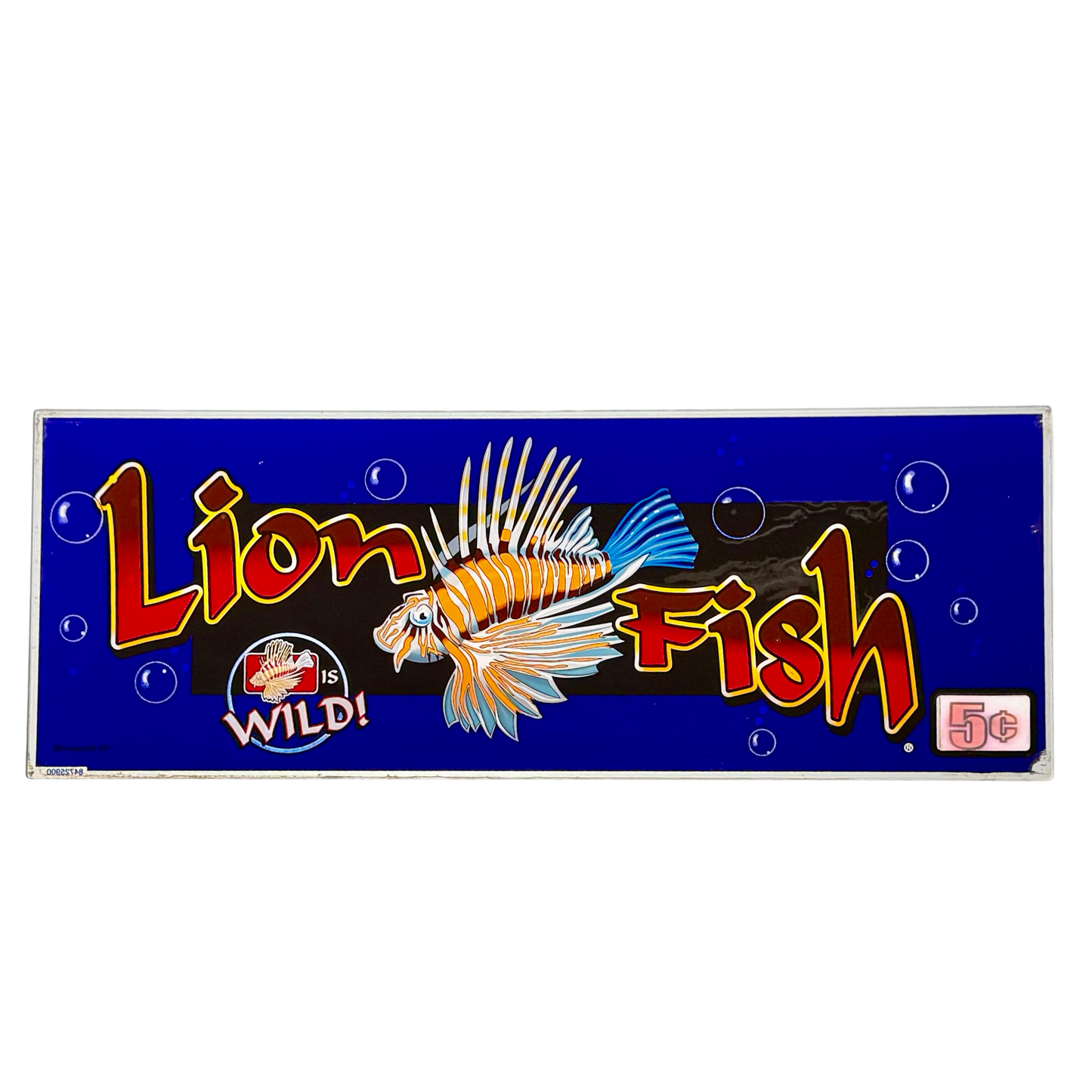 Lion Fish Slot Glass