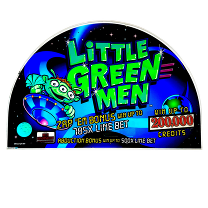 Little Green Men Slot Glass