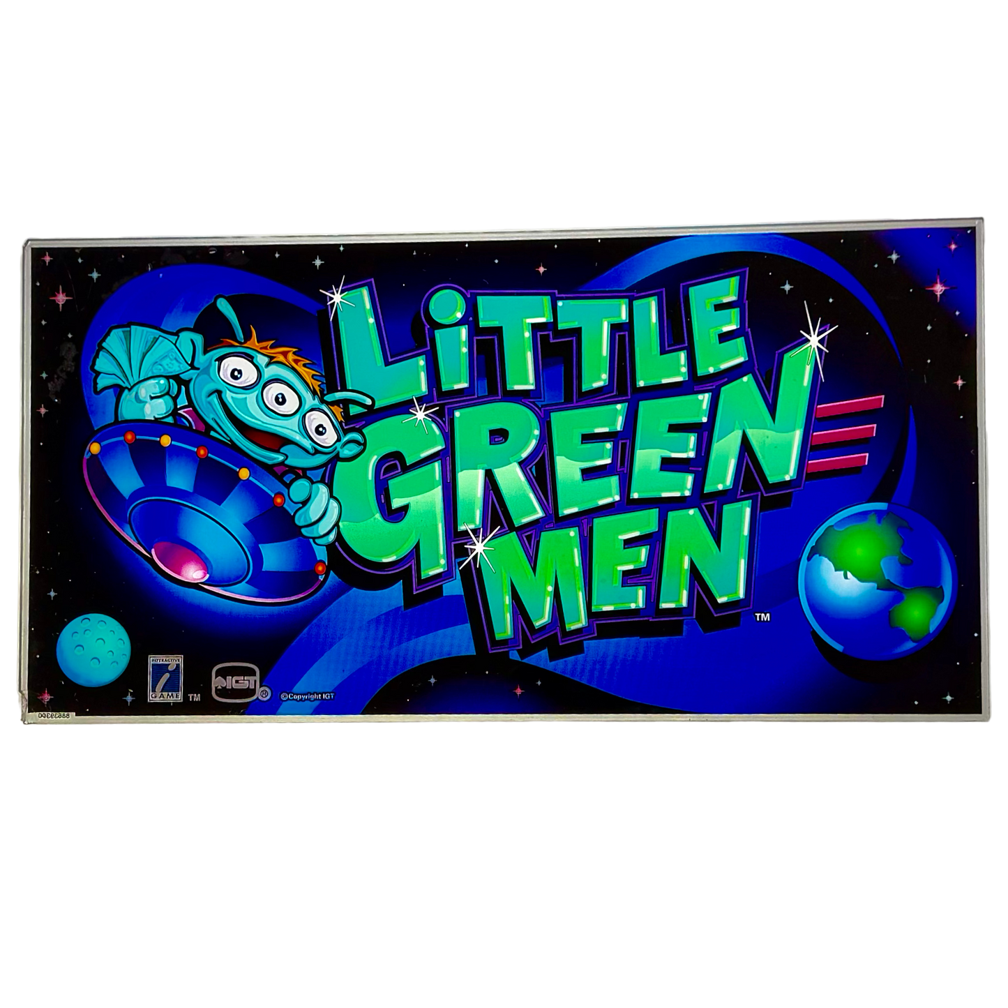 Little Green Men Slot Glass