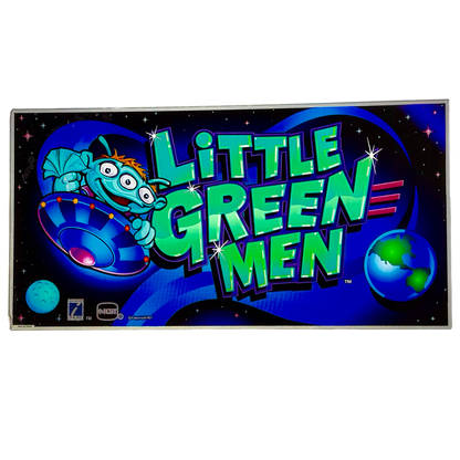 Little Green Men Slot Glass