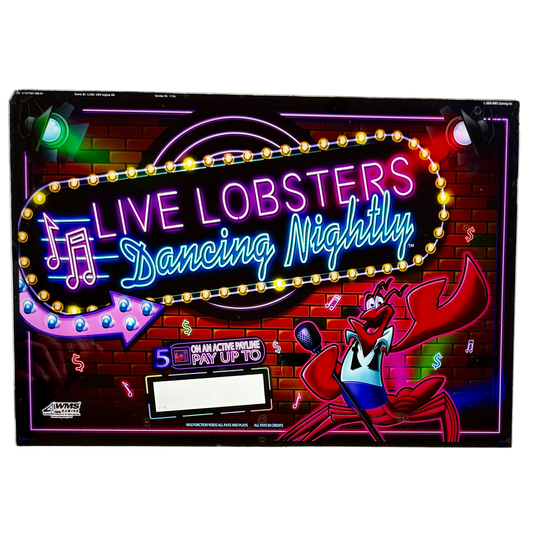 Live Lobsters Jumbo Slot Glass
