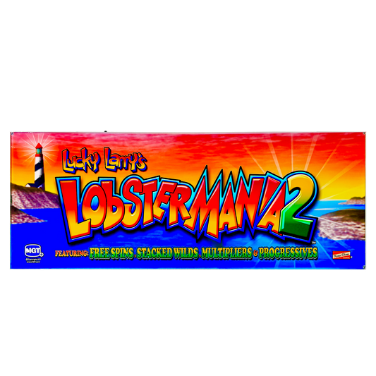 Lucky Larry's Lobstermania 2 Slot Glass