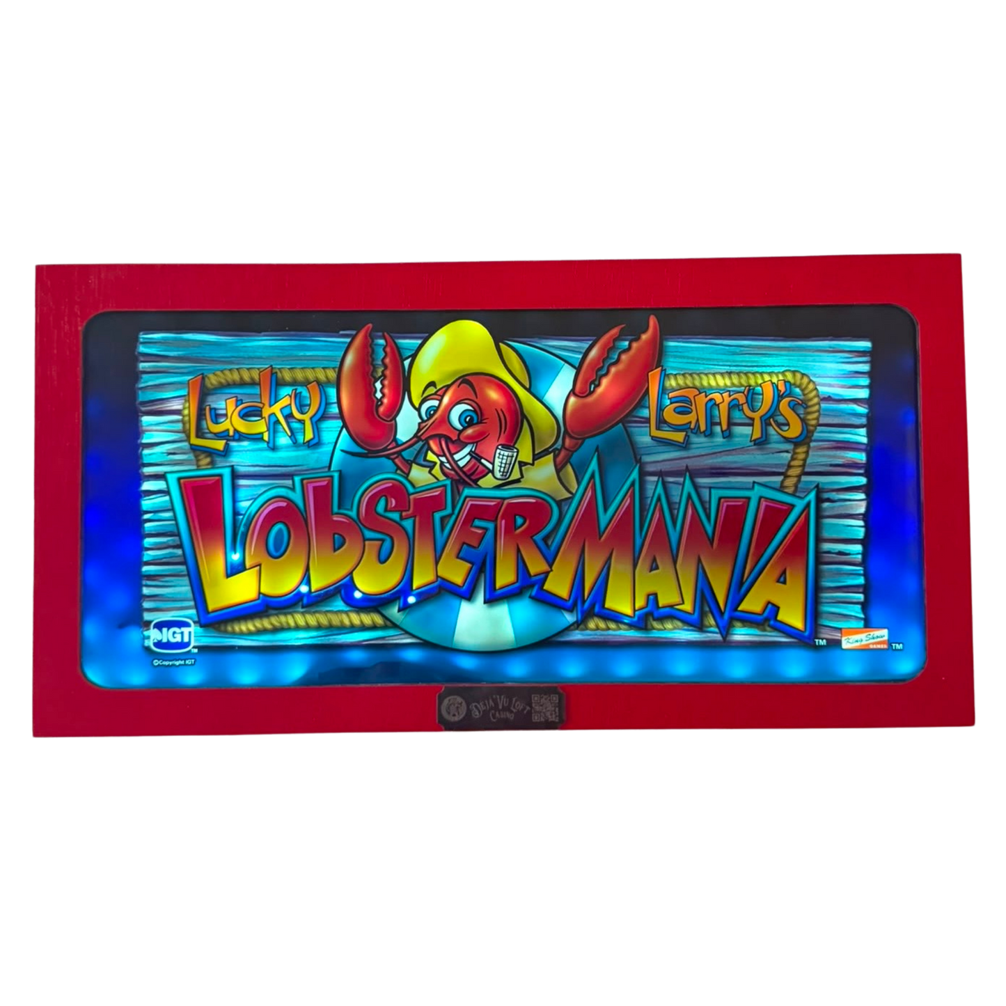 Lucky Larry's Lobstermania Slot Glass