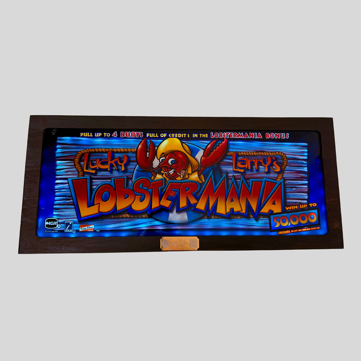 Lucky Larry's Lobstermania Slot Glass