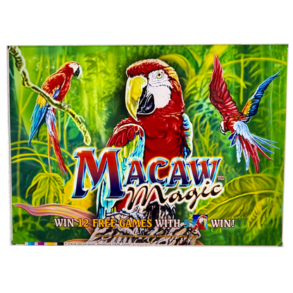 Macaw Magic Slot Retro Acrylic