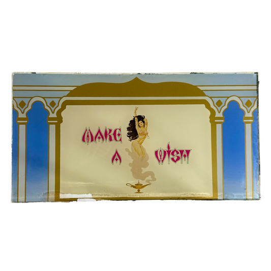 Make A Wish - Aladdin Casino Slot Glass