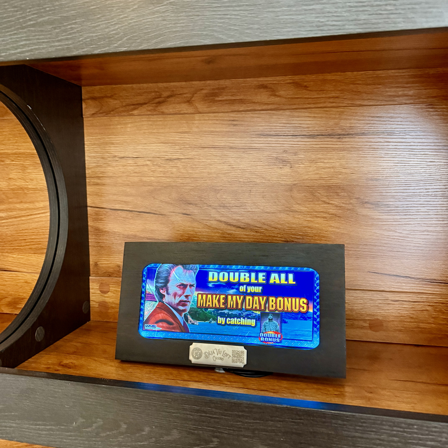 Clint Eastwood Slot Glass