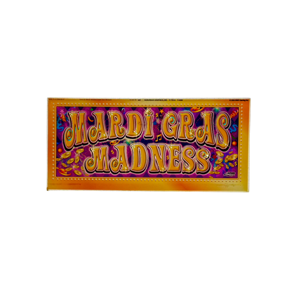 Mardi Gras Madness Slot Glass