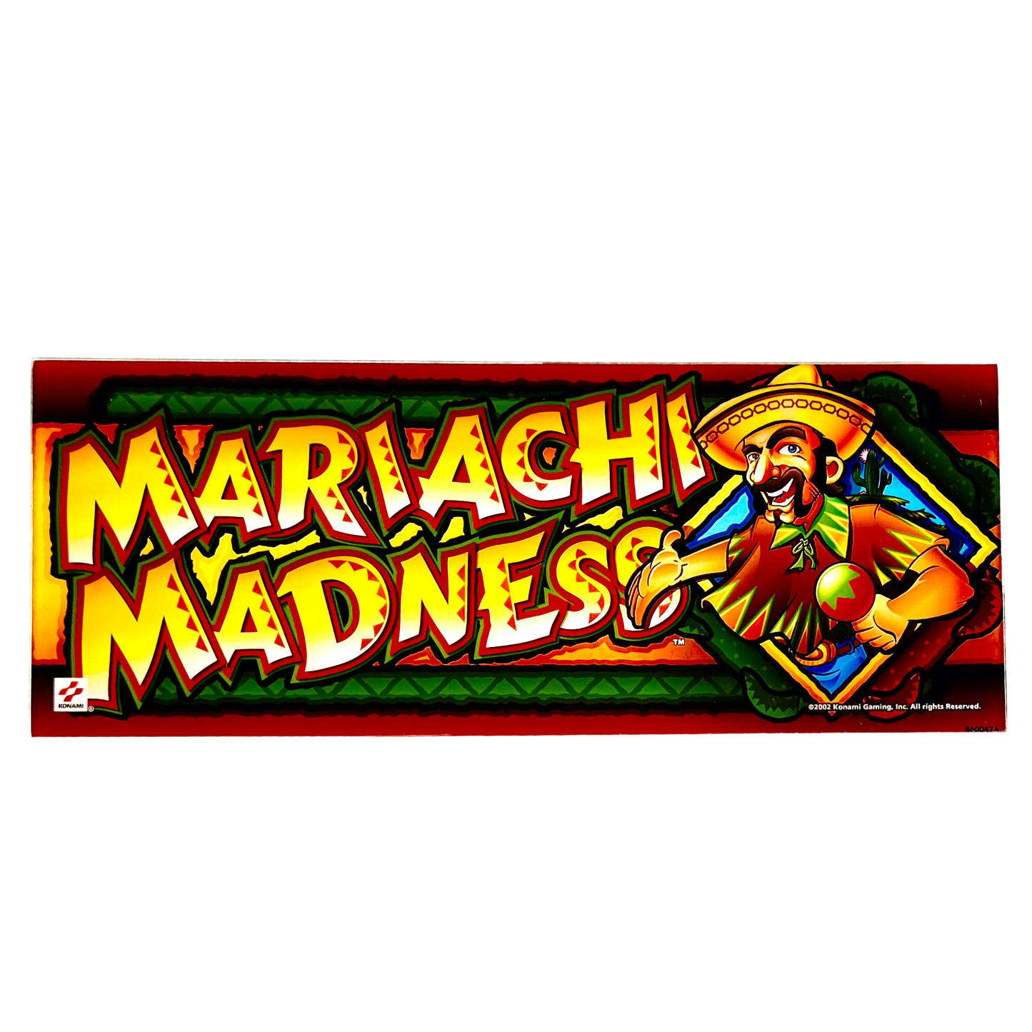 Mariachi Madness Slot Glass