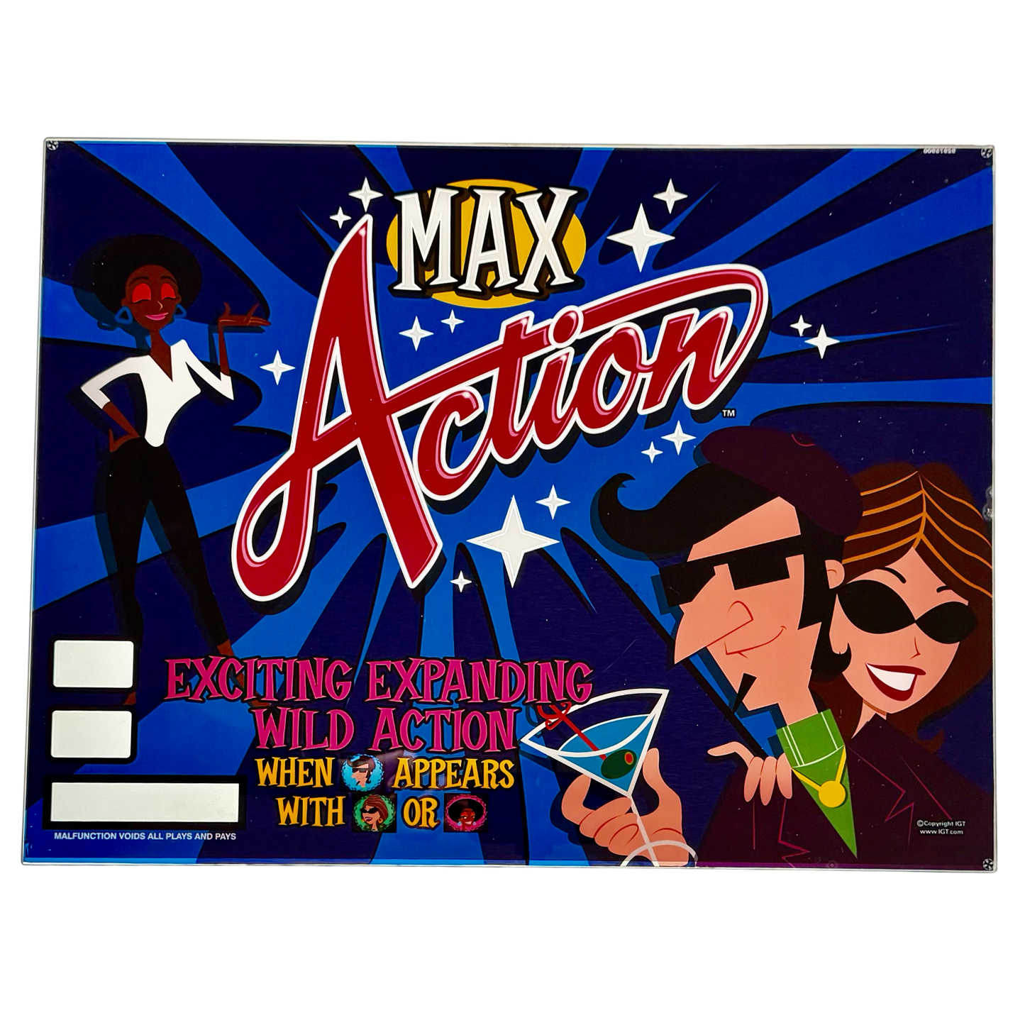 Max Action Jumbo Slot Glass