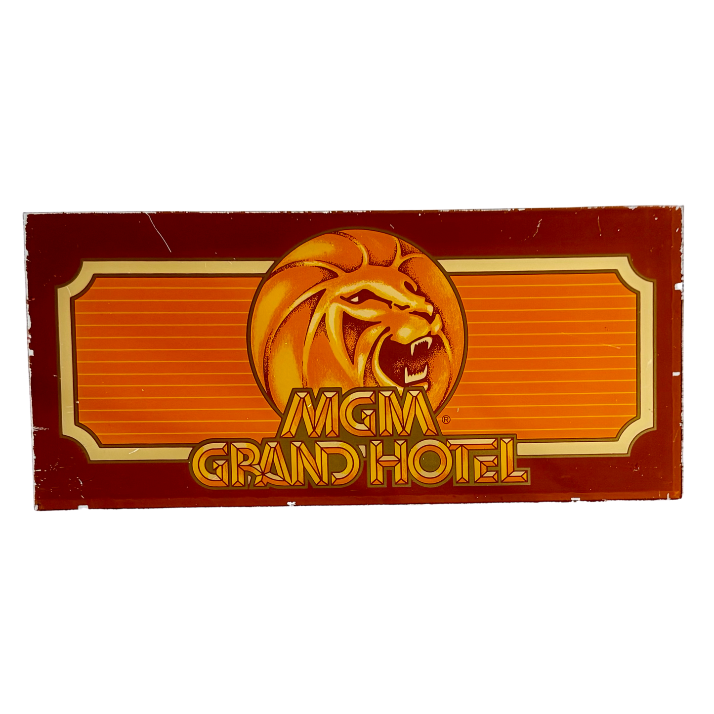 MGM Grand Hotel Slot Glass