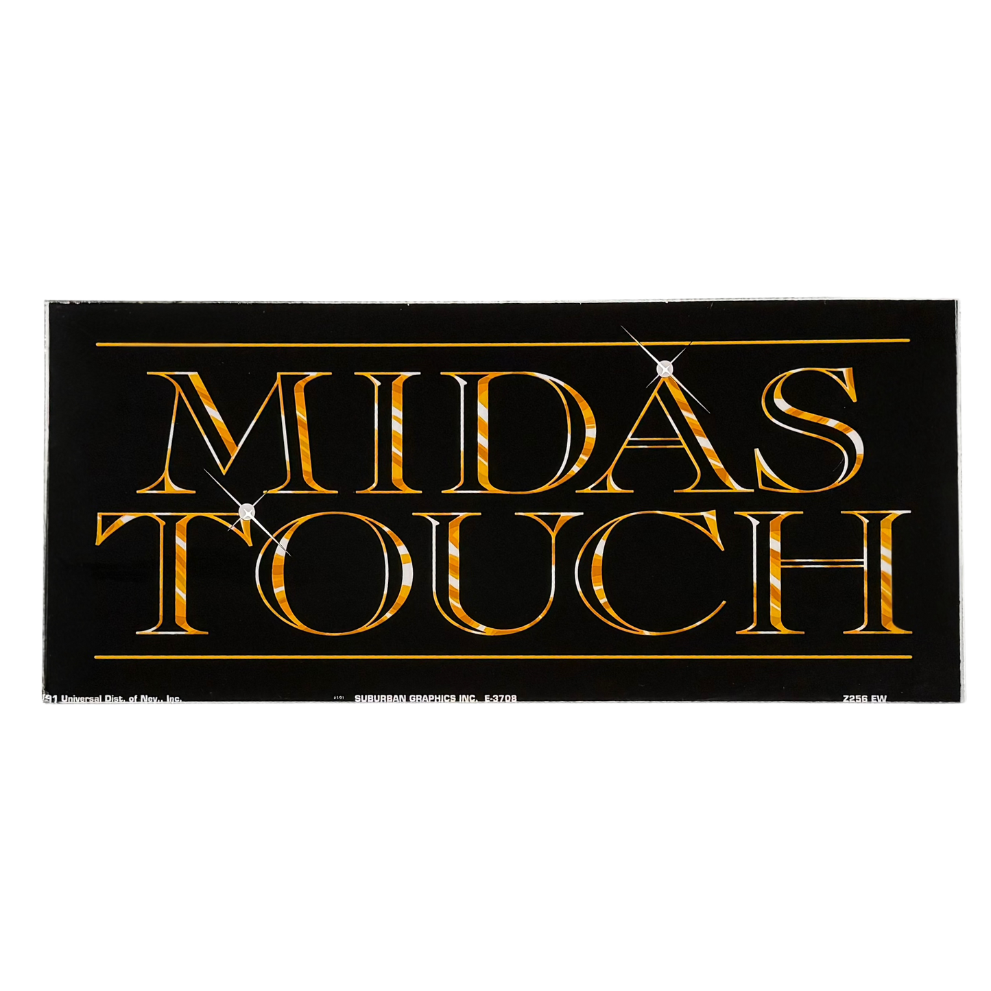 Midas Touch Retro Slot Glass