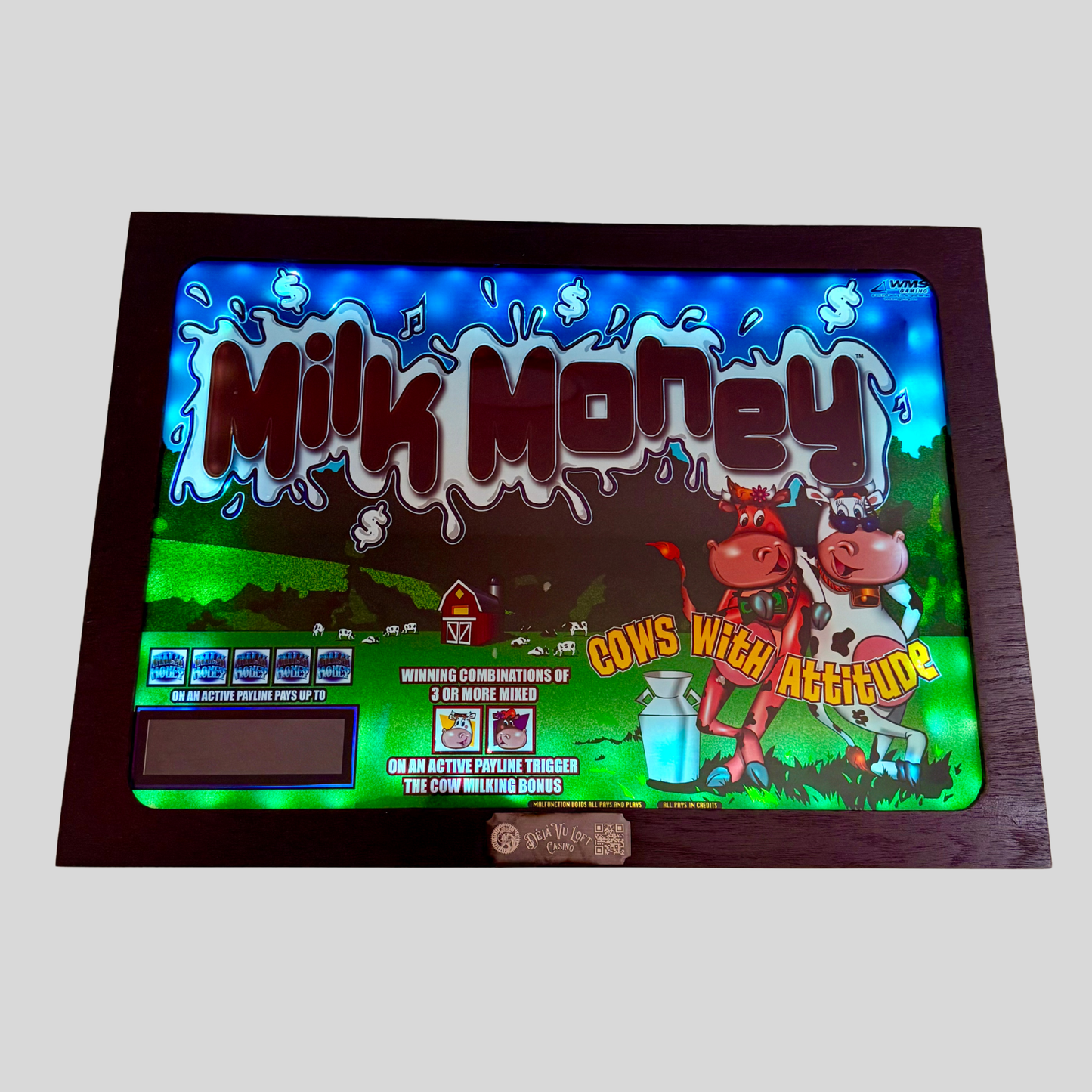 Milk Money Jumbo Slot Glass