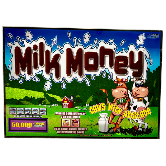 Milk Money Jumbo Slot Glass