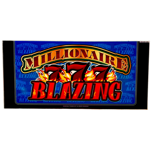 777 Blazing Millionaire Slot Glass