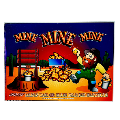 Mine Mine Mine Slot Retro Acrylic