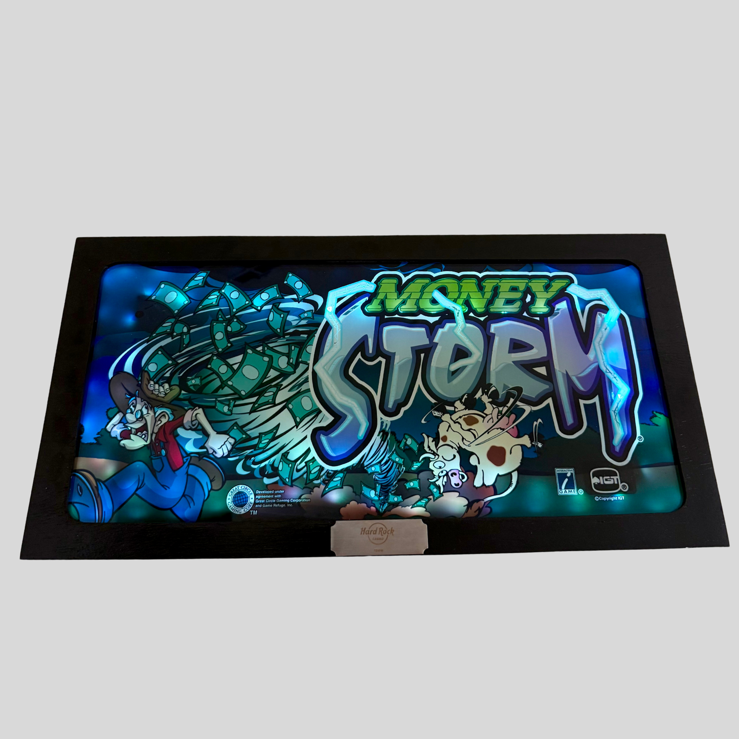 Money Storm Slot Glass