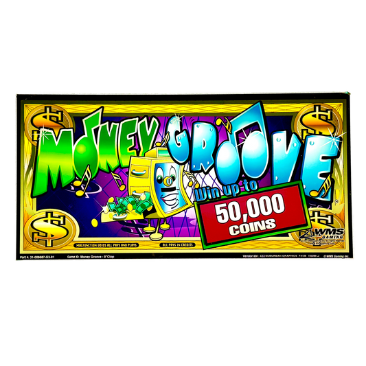 Money Groove Slot Glass